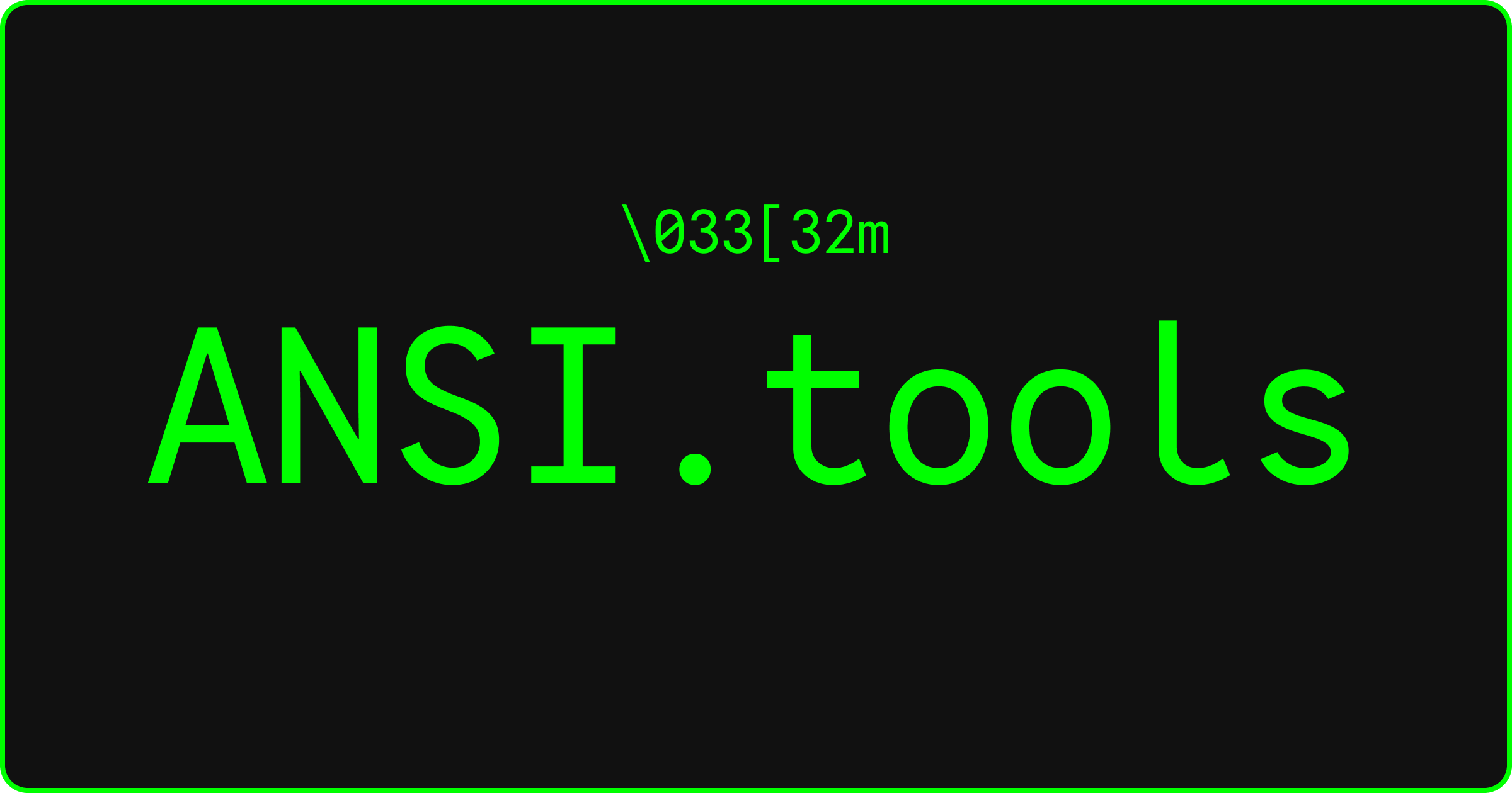 ansi.tools image